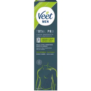 Crema Depilatoria Veet Men Total Pro- Pieles normales